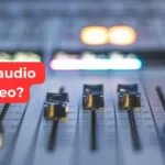 konsola do nagrań audio i video i do korekcji dźwięku